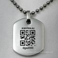 2015 new dog tag for metal stainless steel dog tag jewelry qr code pet tag